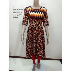 cotton kalamkari kurtis Soh18A##