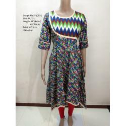cotton kalamkari kurtis Soh18A##