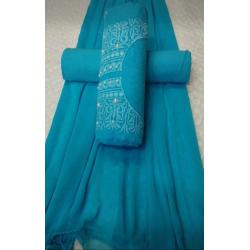 Organdi Moti Work Embroidered suits Hem20A##