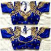 Satin Blouse With embroidered work Me20A##