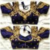 Satin Blouse With embroidered work Me20A##