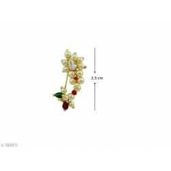 Beaded Alloy Nose Ring.  AK20A##      