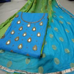 Hem21A## Dupatta suit
