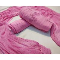 Top, Cotton Printed Bottom & Dupatta  Hem21A##