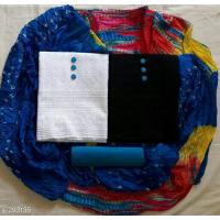 Chikankari Work cotton suit combo