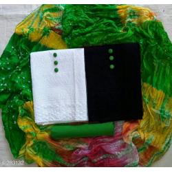 Chikankari Work cotton suit combo