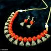  Beaded Work German Silver Necklace Set Vol 1  
