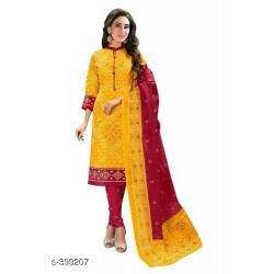 Bandhani Printed CottonSuits Vol 1