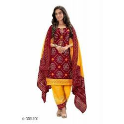 Bandhani Printed CottonSuits Vol 1