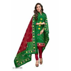 Bandhani Printed CottonSuits Vol 1