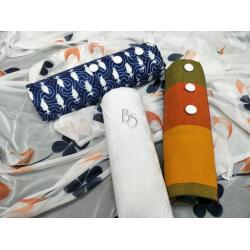  Chiffon Brush Painted Dupatta Suit   Hem22A##