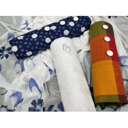  Chiffon Brush Painted Dupatta Suit   Hem22A##