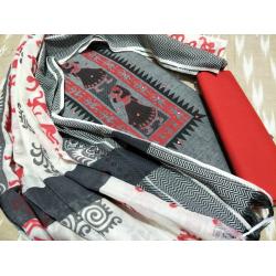 Handloom cotton suits Hem23A##