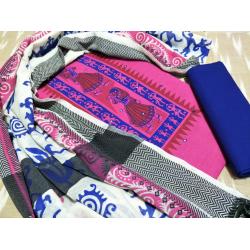 Handloom cotton suits Hem23A##