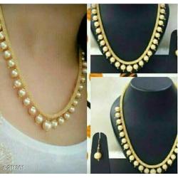 Beded Alloy Neclaced