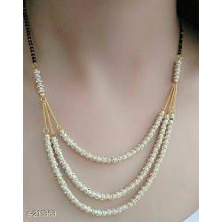 Beded Alloy Neclaced