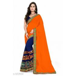 Party wear Georgette Saree's Vol 3