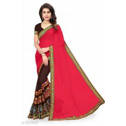 Party wear Georgette Saree's Vol 3