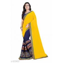 Party wear Georgette Saree's Vol 3