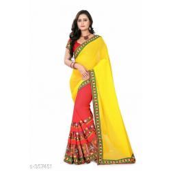 Party wear Georgette Saree's Vol 3