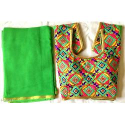 Embroided Georgette Saree's
