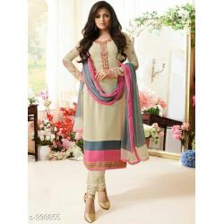  Lasya Embroidered Crepe Silk Suits Vol 1 