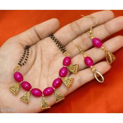    Ladies Beaded Mangalsutra 