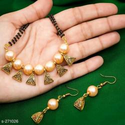    Ladies Beaded Mangalsutra 