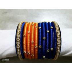 Handmade Silk Thread Bangles Vol 3