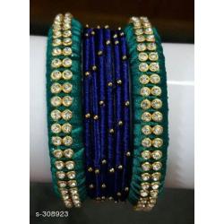Handmade Silk Thread Bangles Vol 3