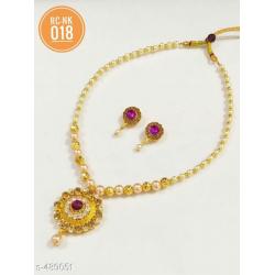 Royale Beaded Alloy Necklace Set Vol 3